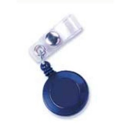 Sicurix SICURIX Standard ID Badge Reel Round Belt Clip Strap BLUE (68823) 68823